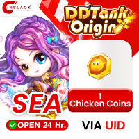 DDTank Origin (SEA) - 1 Chicken Coins Top up UID By Inblack Open 24 hr.