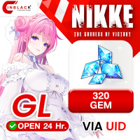 Goddess of Victory: NIKKE (GL) - 320 GEM 4.99$ Top up UID By Inblack Open 24 hr.