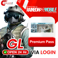 Rainbow Six Mobile (GL) - Premium Pass - 9.99$ Top up via LOGIN By Inblackm Open 24 hr.