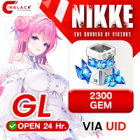 Goddess of Victory: NIKKE (GL) - 2300 GEM 29.99$ Top up UID By Inblack Open 24 hr.