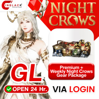 Night Crows (GL) - Premium+ Weekly Night Crows Gear Package 149.99$ Top up Official LOGIN by Inblackm open 24 hr.