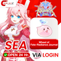 Ragnarok: Back To Glory (SEA) - Wheel of Fate-Radiance Journal 19.99$ Top up Via Official Login By Inblack Open 24 hr.