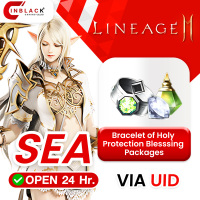 Lineage2M (SEA) - Bracelet of Holy Protection Blesssing Packages Top up UID By Inblackm Open 24 hr.