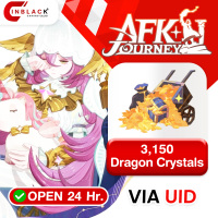 [INSTANT] AFK JOURNEY - 3150 Dragon Crystals - Top up UID By Inblackm Open 24 hr.