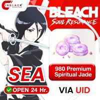 Bleach: Soul Resonance (SEA) - 980 Premium Spiritual Jade (Frist Time X 2) Top up UID By Inblackm Open 24 hr.