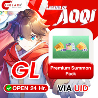 Legend of Aoqi (GL) - Premium Summon Pack (13.49$) Top up UID By Inblackm Open 24 hr.