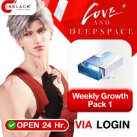 Love and Deepspace -  Weekly Growth Pack 1  (0.99$) Top up via LOGIN By Inblack Open 24 hr.