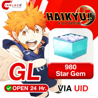 HAIKYU!! FLY HIGH (GL) - 980 Star Gem 14.99$ Top Up UID By Inblackm Open 24 hr.