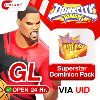 Dunk City Dynasty (GL) - Superstar Dominion Pack 99.99$ Top up UID BY Inblack Open 24 hr.