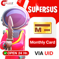 Super Sus - Monthly Card - Top up UID by Inblackm open 24 hr.