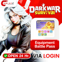 DARK WAR SURVIVAL - Equipment Battle Pass ( 19.99$ ) pack VIA LOGIN BY INBLACKM open 24 hr.