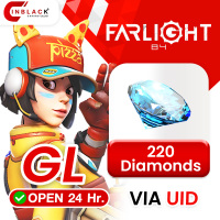 [INSTANT] Farlight 84 (GL) - 220 Diamonds - Top up UID by Inblackm open 24 hr.