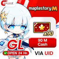 MapleStory M (GL) - 90 M Cash 3.99S$ Top up UID By Inblackm Open 24 hr.
