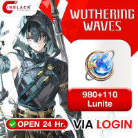 Wuthering Waves - 980+110 Lunite  ( 14.99 USD )Via Login  by Inblackm open 24 hr.
