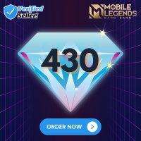 [Instant MLBB] Mobile Legends 430 Diamonds (IDN❌, MY❌, SG❌, PH❌,RU❌)