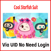 Cool Starfish Suit（Via UID No Need Login/No need Password）