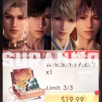 Love and Deepspace - Windborne Pack V $20 (LOGIN METHOD) **Need Account & Password to login**