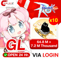 Ragnarok M: Classic Global - 64.8 M + 7.2 M Thousand x10 899.9$ Top up via LOGIN By Inblackm Open 24 hr.