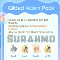 Heartopia - Gilded Acorn Pack - Battle Pass $5 (LOGIN METHOD) **Need Account & Password to login**