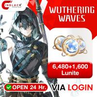 Wuthering Waves - 6480+1600 Lunite ( 99.99 USD ) Via Login  by Inblackm open 24 hr.