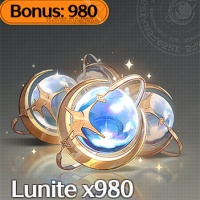 Wuthering Waves - 980+110 Lunite (UID)