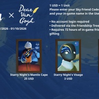Sky: Children of the Light (Global) | Dear Van Gogh Packs
