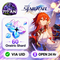 [INSTANT] Honkai Star Rail - 60 Oneiric Shard - Fast Delivery-Open 24 hr - UID