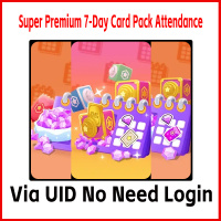 Super Premium 7-Day Card Pack Attendance（Via UID No Need Login/No need Password）