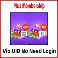 Plus Membership（Via UID No Need Login/No need Password）