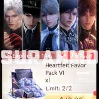Love and Deepspace - Heartfelt Favor Pack VI $50 (LOGIN METHOD) **Need Account & Password to login**