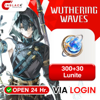 Wuthering Waves - 300 + 30 Lunite ( 4.99 USD ) Via Login  by Inblackm open 24 hr.