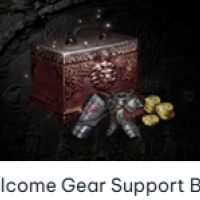 Lineage W Top up Welcome Gear Support Box, only need User ID and Server