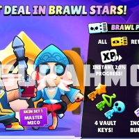 Brawl Stars - Brawl Pass Plus $13 (LOGIN METHOD) **Need Email & Verification Code to login**