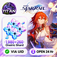 [INSTANT] Honkai Star Rail - 1980+260 Oneiric Shard - Fast Delivery-Open 24 hr - UID