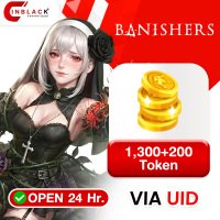 Banishers: Faiths Entwined - 1300+200 Token 199.99$ Top up UID By Inblackm Open 24 hr.