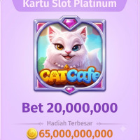 Higgs Domino Kartu Slot Platinum Cat Cafe - Free Spin ~ PENGIRIMAN CEPAT!!!