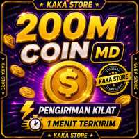 200M Koin MD - HGI or HDI - Pengiriman KILAT 1 Menit