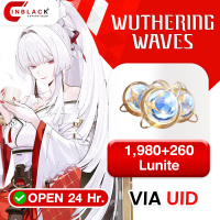 Wuthering Waves - 1980+260 Lunite ( 29.99 USD ) Top Up UID by Inblackm open 24 hr.