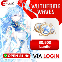 Wuthering Waves - 80800 Lunite (6480+1600 X 10) 999.9$ Top Up VIa Login by Inblackm open 24 hr.
