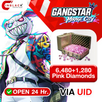 Gangstar Mirage City -  6480+1280 Pink Diamonds Top up UID By Inblackm open 24 hr.