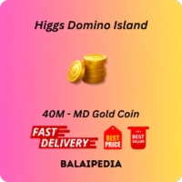Higgs Domino Island 40M-MD Gold Coin