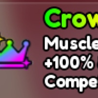 Gym Star Simulator | Pet with Crown Enchant (Random)