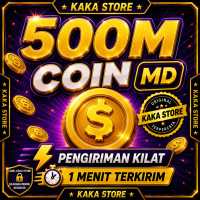 500M Koin MD - HGI or HDI - Pengiriman KILAT 1 Menit