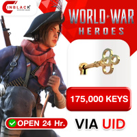[INSTANT] War War Heroes (VVVVH WW II) - 175000 KEYS (8750 X 20) Top up UID By Inblackm Open 24 hr.