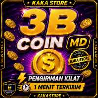 3B Koin MD - HGI or HDI - Pengiriman KILAT 1 Menit