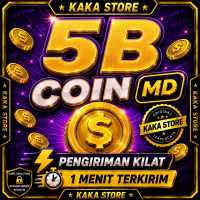 5B Koin MD - HGI or HDI - Pengiriman KILAT 1 Menit