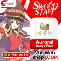 Sword x Staff (HMT/MYSG) -  Auroral Badge Pack 9.99$ Top up Web shop LOGIN By Inblackm Open 24 hr.