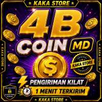 4B Koin MD - HGI or HDI - Pengiriman KILAT 1 Menit