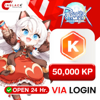 Ragnarok Zero: Global - 50000 KP  Top up via LOGIN By Inblackm Open 24 hr.