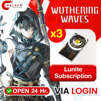 Wuthering Waves - Lunite Subscription X 3  ( 14.99 USD )Top Up Via Login by Inblackm open 24 hr.